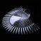 Aliotech 2 sets 100 Tips Fan Shape Plastic Nail Art Tips Display Polish board Display Practice Sticks with Metal Split Ring Holder (Clear)