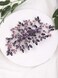 Aimimier Bridal Purple Crystal Hair Comb Amethyst Hair Piece Wedding Hair Accessories for Women and Girls (Purple)