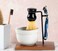 Safety Razor Shave Kit Mens Shaving Kit For Men Black Safety Razor Stand With Shave Brush Shaving Bowl Shaving Soap Set