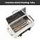 High Temperature Metal Tool Cleaning Box, 110V 300W 1.5L with Timer Manicure Pedicure SPA Salon Barber Equipment for Sundry Beauty Hair Nail Metal Tools with Handle