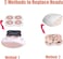 Flawliss Legs Shaver, Legs Hair Remover Replacement Heads for Finshing Toush Flawliss Replacement Heads with 1 Cleaning Brush