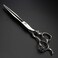 7" 7.5" 8"9" Professional Hairdressing Scissors Barber Salon Hair Cutting Dragon Shears (Large). (7 inch&mdash;A)