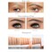 1 PC 4-Claw Liquid Eyebrow Pencil, Soft And Smooth 36H Lasting Water-proof Eyebrow Pencil, Natural Molding Precise Eyebrow Color Eyebrow Definer, Creating Vivid Natural 3D Eyebrow (02# dark brown)