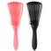 Hair Brush for Afro America/African Hair Textured 3a to 4c Kinky Wavy/Curly/Coily/Wet/Dry/Oil/Thick/Long Hair, Detangling Brush for Women (2 pcs, Pink-Black)