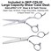 Olivia Garden Shear Case with SilkCutPro - Holds 9 Shears, Ideal for Storage &amp; Transport