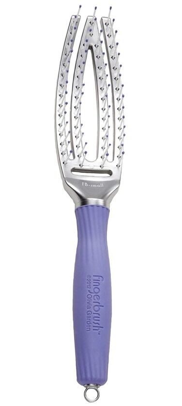 Olivia Garden Finger Brush Scalp-Hugging &amp; Vented Paddle Hair Brush FB