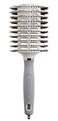 Olivia Garden Turbo Vent Oval Twin &amp; 100% Boar Hair Brush