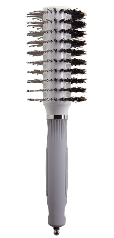 Olivia Garden Turbo Vent Oval Twin &amp; 100% Boar Hair Brush