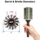Olivia Garden Eco Ceramic Firm Bristles Round Thermal Hair Brush