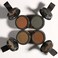 Magical Fluffy Thin Hair Powder Hair Line Shadow Makeup Hair Concealer Root Cover Up Instant Gray Coverage 4g (03 carrot)