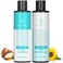 Cali Style Shampoo and Conditioner Set for Dry &amp; Damaged Hair   Vegan Shampoo and Conditioner   Strengthens Hair Fiber   Paraben &amp; Sulfate-Free   Hydrates Hair   Deeply Cleanses &amp; Detangles (16.9 Oz)