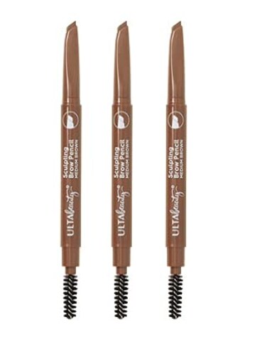 Ulta Beauty Sculpting Brow Pencil. Blonde. Size 0.01 oz. ( Pack of 3)