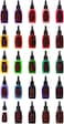 Premium Tattoo Ink Set   25 Colors   15 ml Bottles, OTW-AN025
