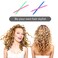 WILLBOND 40 Pieces Hair Perm Rod Spiral Plastic Long Barber Hairdressing Styling Curling Perm Rod Hair Rollers Salon Tools for Women(6.10 x 0.24 Inch)