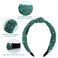 WILLBOND 4 Pcs Rhinestone Headband for Women Girls Embellished Twist Knot Wide Hair Hoop Hair Band Decoration