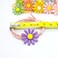 5pairs/Lot Sweet Hair Band Girl Hair Ties Hair Accessoires Small Sun Flower Design Rubber Band Perfect for Hair Style (L.Purple Tie)