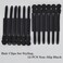 12 Pcs Metal Duckbill Hair Clips for Hair Sectioning Alligator Hair Clips for Styling Dividing Duck Bill Clips with Anti-Slip Holes Salon Barber Styling Tools