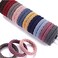 DAHI 100pcs Hair Ties with Seamless High Elastic Thickening in Ponytail Holders Hair Elastics Hair Accessories for Women Girls, Elastic Hair Ties Ponytail Holders, Thick Seamless Hair Ties (A)