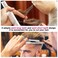 3 Pcs Hair Cutting Comb Set - Professional Styling Comb - Barber Combs - Heat Resistant - Hairstylist Combs for Barbershops, Households, Home Salon - Men and Women (White)