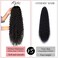 Brown Ponytail Extensions-Curly Drawstring Ponytail-Extension real human hair Feeling Long 24Inch Wave Clip in Hair Extensions Ponytail Synthetic Hairpiece for Black Women (#4,5.64 OZ)&hellip;