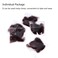 Zonon Bun Hair Nets 50Pcs, Invisible Elastic Edge Mesh, Individual Package, Brown &amp; U Shaped Pins 40Pcs for Ballet Bun, Sleeping, Women and Wig