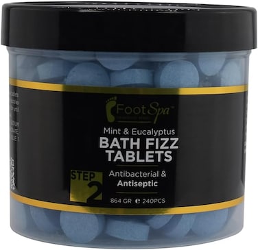 Bath Fizz, Mint &amp; Eucalyptus - Relaxing Aromatherapy - 42 Ounces