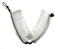 Hairzing Clip   Stretchy Hair Accessory for Women - Snug &amp; Comfortable Banana Hair Comb for Thick, Thin, and Curly Styles - All-Day Hold (Medium, Silver)