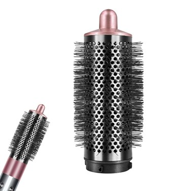 Round Volumizing Brush for Dyson Airwrap Styler HS01 HS05 Limp Flat Hair Volumizer Attachment Tool, Rose Gold