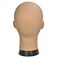 Ba Sha Afro Cosmetology Mannequin Head Bald Manikin head for Wigs Making Wig Display Hat Display Glasses Display with Free Clamp