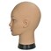 Ba Sha Afro Cosmetology Mannequin Head Bald Manikin head for Wigs Making Wig Display Hat Display Glasses Display with Free Clamp