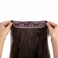 Upgrade Invisible Halo Hair Extensions with 3 PCS Set Headband Adjustable Long Wavy Secret Dark Brown Mix Light Auburn Hair Extensions for Women