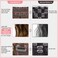 Upgrade Invisible Halo Hair Extensions with 3 PCS Set Headband Adjustable Long Wavy Secret Dark Brown Hair Extensions for Women