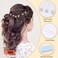 Bridal Hair Pins Set Of 6 Bobby Pins Style With Sparkly Rhinestone For Wedding Parties (Silver)
