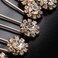 Crystal Bridal Hair Pins Clips Wedding Hair Accessories Hair Set Jewelry With Rhinestone For Brides and Bridesmaids Set Of 12 (Gold)