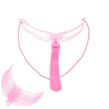 8 Pieces Eyebrow Stencils for Women, 8 Styles Reusable Eyebrow Template Kit, Washable Eyebrow Mold with Strap and Handle Eye Brow Tinting Kit for Drawing Guide Card