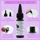 Hair Extensions Glue,UV Hair Extensions Glue Fast Curing Glue for Human Hair Extension