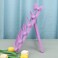 Braid Rack 60 Spools for Hair Standing Braid Hair Extension Rack Stand, Hair Separator Stand Hair Extension Holder for Stylists (Light porple)