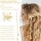 3D Moving Butterfly Hair Clips,Metal Butterfly Hairpins Bride Wedding Head Pieces Hair Accessories for Women Girls (Gold)