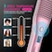 30S Fast Ceramic Heating Straightening Brush, Heated Hair Straightener Brush Comb with Auto Temperature Lock 3 Heat Levels Anti Scald for Home, Travel and Salon