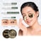 Korean Under Eye Patches 24K Gold Black Pearl Mask Anti-Aging Hyaluronic Acid Collagen Neck Forehead Laugh Line Pad Reducing Dark Circles Treatment (60pcs, gold patches 60pcs)