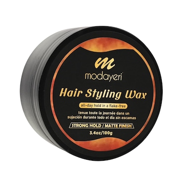 Hair Wax - Strong Hold Styling Pomade for Men and Women, Nourishing And Protecting, Matte Finish Molding 3.4 Oz