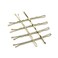 Dofash 5cm Waves Bobby Pins Blonde Octagon Container Hairpins Large Package for Hair Salon Women's Hair Styling 260 Count (Blonde)