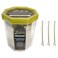 Dofash 5cm Waves Bobby Pins Blonde Octagon Container Hairpins Large Package for Hair Salon Women's Hair Styling 260 Count (Blonde)