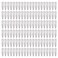 Cinaci 120 Pack Plain Silver Black Gold 5cm/2" Craft DIY Naked Snap Metal Hair Clips Barrettes for Women Baby Girls Toddlers Kids Hair Accessories Bulk (Silver)