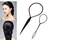 Plastic Magic Hair Braid Ponytail Maker Clip Tool Simple Diy Hair Style Accessories Styling Black (2 pcs)
