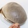 SIMBEAUTY Super Natural Hairline Human Hair Mens Toupee Free Style 10x8 inch Thin Skin Hairpieces Replacement Systems Men Hair (0.06mm skin, 20, medium dark blonde)