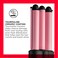 Revlon 3 Barrel Jumbo Hair Waver   Long-Lasting, Natural Looking Waves, (Pink)