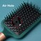 Detangling Brush Anti-Static Massage Hair Brushes with Silicone Cushion Base Nylon Bristle Pins Blow Drying Detangler Hairbrush for Men and Women of All Wet Dry Hair Types Styling (Rectangle)