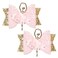 Glitter Ballet Hair Bows with Rhinestones - 2Pcs Dance Hair Clips and Accessories for Girls
