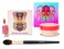 Juvia's Place The Color Bundle. The Warrior 3 + The Zulu + The Heroine Loose Highlighter + Wahala Shakara Mini Lip Gloss + Juvias Place Face Blending Brush. (Bundle Set)